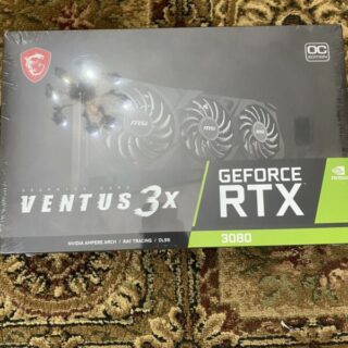 MSI GeForce RTX 3080 VENTUS 3X 10G
